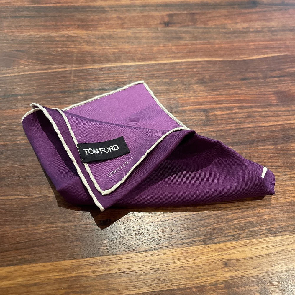 Tom Ford Silk Pocket Square